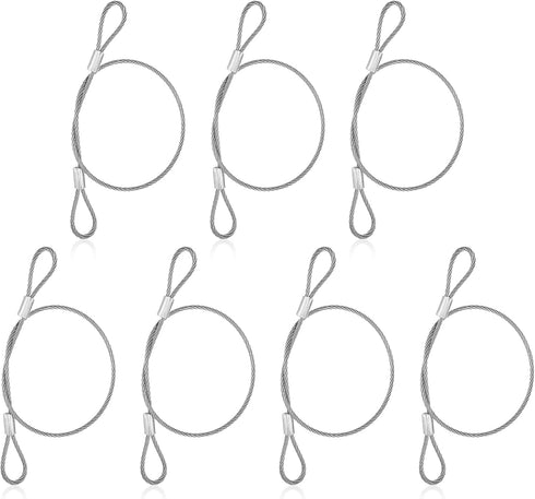 InnoHHustle Luggage Lock Safety Cable, Wire Rope Lanyard Lock Security Chains for Outdoor