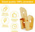 50pcs Electrical Double Male Female Adapter, Piggyback Spade Connectors to Single Female Brass 3 Way Adapter