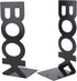 MUNEFE 1Pair Decor(208mm) Bookend, Book Characters Shape Book Stand, Metal Bookend Oranizers for Home Table Maazines