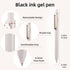Gel Pens, 10 Pcs, 0.5mm Fine Point, Black Ink, Smooth Writing, No Bleed for Note Taking, Journaling, Office Supplies