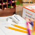 Shuttle Art 120 Pack White Erasers - Bulk Smudge Resistant Erasers for Pencils, School Supplies