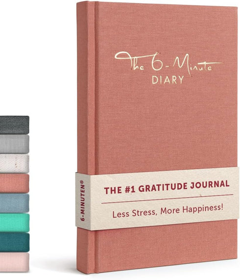 6-Minute Diary 3-Million-User Gratitude Journal for Women & Men with Prompts Guided