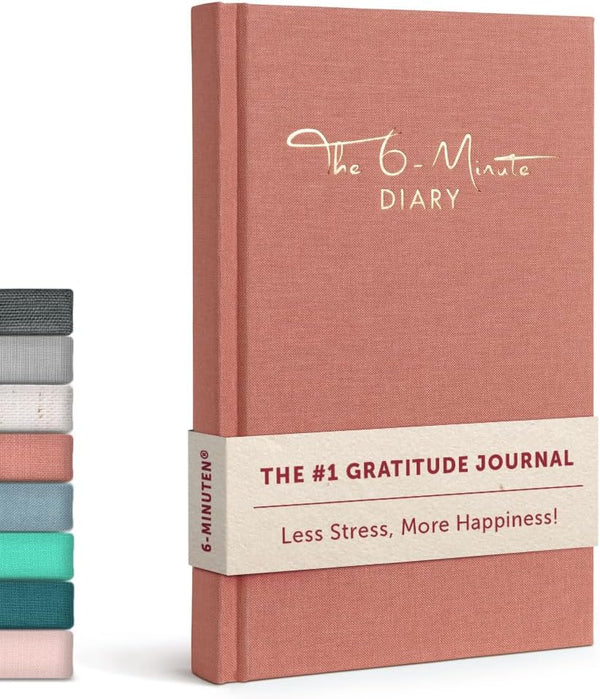 6-Minute Diary 3-Million-User Gratitude Journal for Women & Men with Prompts Guided