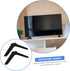 1pair Cabilock Tv Stand Legs for Flat Screen Tvs Stable Base Support with Screws Minimalist Design for Modern
