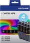 LC401XL Ink Cartridge Replacement for Brother Printers, Black, Cyan, Magenta, Yellow, 4 Pack