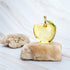 H&D Glaze Crystal Apple Paperweight Craft Decoration, Yellow