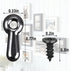 160 Pieces Metal Picture Frames Turn Button Fasteners with Screws for Photos and Crafts