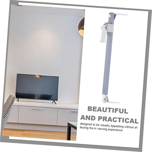 OSALADI 1 Set Adjustable Tv Stand Stabilizer Tip Bracket for Proofing Tv Safety Device for LCD Monitors Desktop Elegant