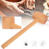 Strong Easy To Use Hammer, High Hardness Durable Mallet for Woodworking and Wood Carving