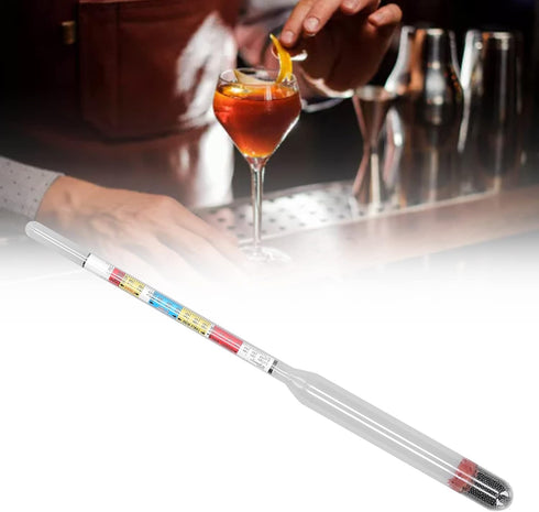 10Pcs 3 Wine Making Meter, Home Brewing Beer Hydrometer Test Jar Scales Household Supplies for Home Brewing Kit
