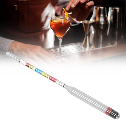 10Pcs 3 Wine Making Meter Home Brewing Beer Hydrometer Test Jar Scales Kit Household Supplies