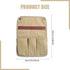 predolo Pouch Beach Pouch Organizer Folding Chair Armrest Storage Canvas Multi Pockets Hanging Pocket Suitable