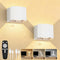 GeyouLux Motion Sensor Wall Lights, Wireless Rechargeable Wall Sconce with Remote Control, 10-100%