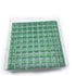Polycarbonate CryoBox Vial Rack, 81 Place (9 x 9 Array) - Blue/Green/Red/Yellow (Pack of 4)