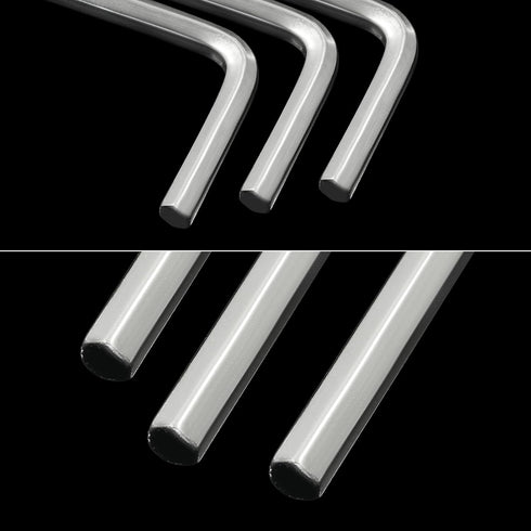 Luomorgo 20 Pcs 3mm/1/8 Inch Allen Wrench, Heavy Duty Steel Hex Key Wrench Tool for Repairing