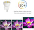 MR8 Bulbs 2W 12V Gu4.0 Bulbs 2700K-3000K 2W Pack 2 LED Light Bi-pin LED Warm White for Outdoor Low Voltage Landscape