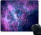 Smooffly Mouse Pad Purple Galaxy Customized Rectangle Non-Slip Rubber Gaming Mouse Pad