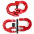 4 Pack G80 Alloy Steel Hammerlock Coupling Link, 5/16" Safety Chain Connector Link, 4400 lbs Limit