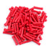 Baomain 100pcs Red BV1.25 22-16 AWG Insulated Electrical Wire Connector Crimp Terminals