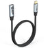 1FT Pack 5, 10Gbps 100W Small USB C Extension Cable of Short USBC Extender Cord, USBC Male to Female PD Charging
