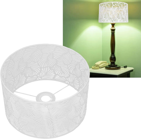 SPYMINNPOO Simple Style Light Shade Pretty Pattern Table Lampshade Easy to Install, For Floor Lamp and Chandelier