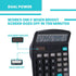 LICHAMP Desk Calculators, 6 Bulk Pack, Big Buttons and Large Display, 12 Digit Solar Power with AA Battery