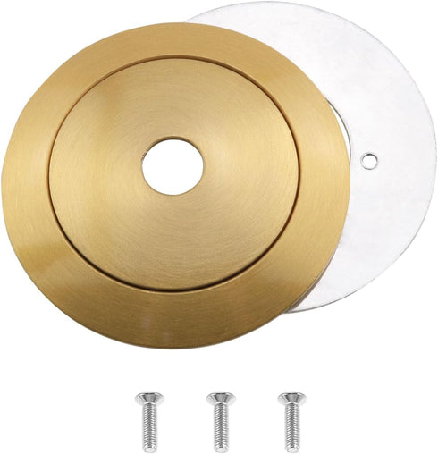 YHXiXi Brass Lamp Shade Adapter Ring Universal Ceiling Chandelier Mounting Ring Replacement Part