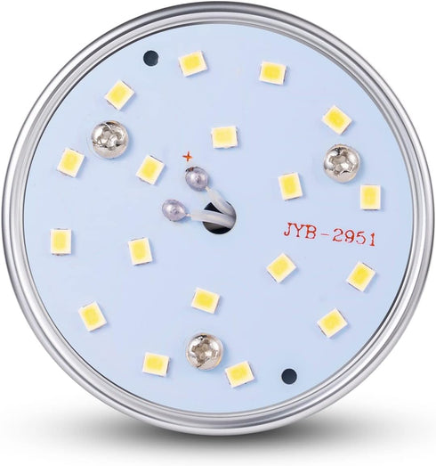 2-Pack E26 Standard Base LED Corn Light Bulb, 30W (200W Equivalent), 6500K Daylight for Garage, 85V-265V