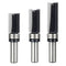3PCS Pattern Flush Trim Router Bit 1/2 Shank, 3/4" Dia, Stable Double