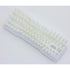 SPARTA Comfort Grip Scrub Brush, 8 Inch Hand Brush for Bathroom & Kitchen Cleaning, White