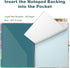 Hongri Clipboard Folio, Refillable Lined Notepad with 5 A4 Folders, Spiral Clip Board Portfolio for Office Supplies