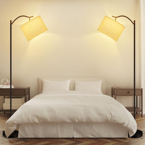 Dimmable 2700k-6500k,Modern BoostArea Floor Lamp for Living Room,Arc Floor Lamp with Remote Control,Stepless Brightness