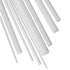 10Pcs White Plastic Rods, Round Solid Bar DIY Model Material ABS Round Stick for DIY Sand Table Model, Length 250mm,