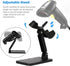 ORTREE Use,Black,Pack 1 Universal Plastic Scanner Holder,Adjustable Barcode Scanner Stand for Office and Retail Desk