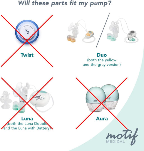 12 Motif Medical Volt Breastfeeding Essentials Power Adapter - Adapter for Duo Hospital Grade Pump - Charging Pump
