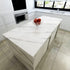 YENHOME Peel and Stick Contact Paper, Waterproof Marble Wallpaper, Self-Adhesive White Contact Paper for Cabinets