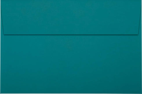LUXPaper A9 Invitation Envelopes | Peel & Press | 5 3/4" x 8 3/4" | Teal | 80lb. Text | 50 Qty by LUXPaper
