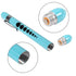 Aokin Pen Light with Pupil Gauge, Reusable LED Penlight Medical for Doctor Nurse Diagnostic etc, White Light, Sky Blue