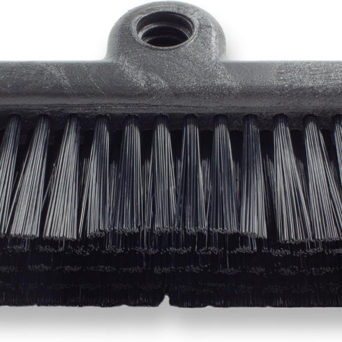 SPARTA 40423EC03 Plastic Floor Scrub Brush, Wall Brush, Equipment Brush, 10 Inches, Black for Industrial Cleaning