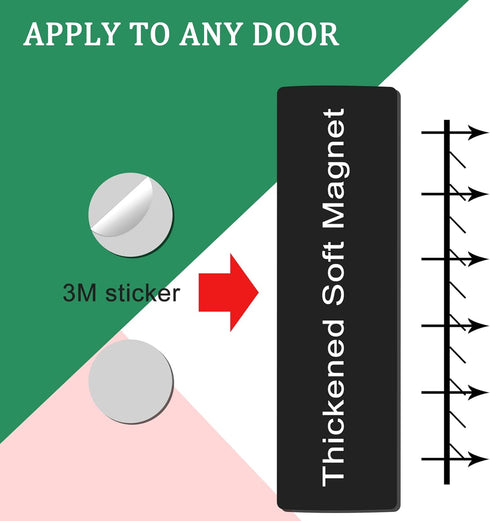 Privacy Sign - Vacant Occupied for Home Bathroom, Office, Restroom, Conference, Hotel, Magnetic Slider Indicator