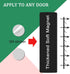 Privacy Sign - Do Not Disturb/Welcome for Home Office, Restroom, Conference, Hotel, Magnetic Slider Indicator