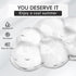Aszqvd Set Mouse Pad with Wrist Rest, Soft Cloud Gel Keyboard Mouse Pad with Hand Wrist Support, Cute Non Slip Office