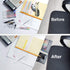 Desk Drawer Attachment 2 Pack - Hidden Pencil Organizer, Adhesive Pen Holder for Desktop Storage