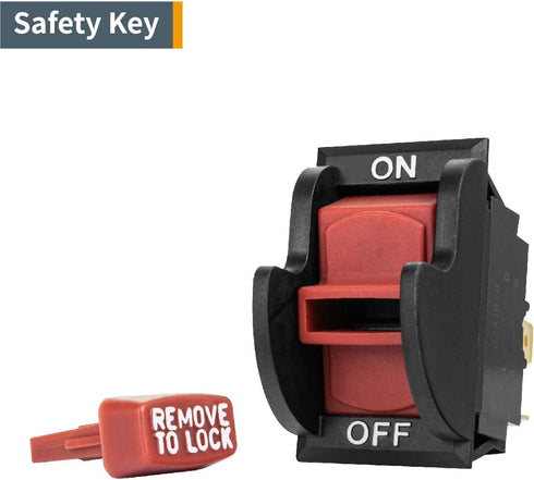 POWERTEC 120V/230V Dual Voltage On/Off Safety Toggle Switch for Power Tools, Fits Table Saw, Router Table, Drill Press, Bench Saw, Band Saw, Dust Collectors & Other Electrical Equipment (71353) by POWERTEC