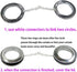 Ailejia 20 Pack Curtain Grommets - Inner Diameter Silencer Sliding Brown Grommets, 1.7 Inch Fasteners