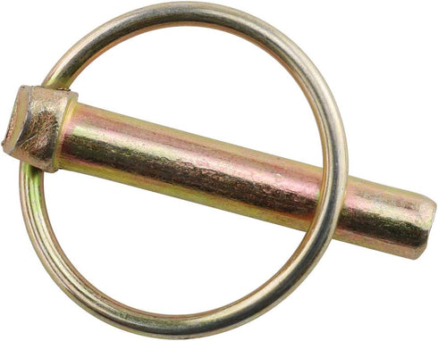 E-outstanding Linch Pin 4PCS 45mm Heavy Duty Lynch Pin, Shaft Locking Pin Fastener Assortment Kit