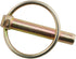 E-outstanding Linch Pin 4PCS 45mm Heavy Duty Lynch Pin, Shaft Locking Pin Fastener Assortment Kit
