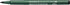Schneider Topwriter 157 Fiber Tip Pen, 0.8 mm, Green Barrel, Black Ink, Box of 10 Pens