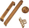 DLAHPJPT Antique Kitchen Furniture Cabinet Drawer Pull Gold Zinc Alloy Vintage Wardrobe Drawer