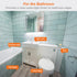 White Caulk Tape Waterproof Self Adhesive, Toilet Caulk Tape, Peel and Stick Caulking Tape for Floor Tile Corner Trim,